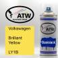 Preview: Volkswagen, Brilliant Yellow, LY1B: 400ml Sprühdose, von ATW Autoteile West.